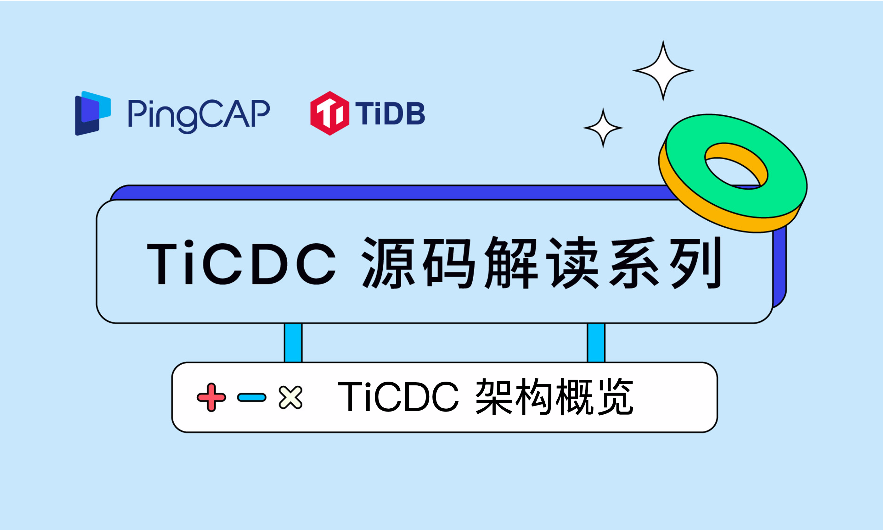 TiCDC 源码解读#1 TiCDC 架构概览
