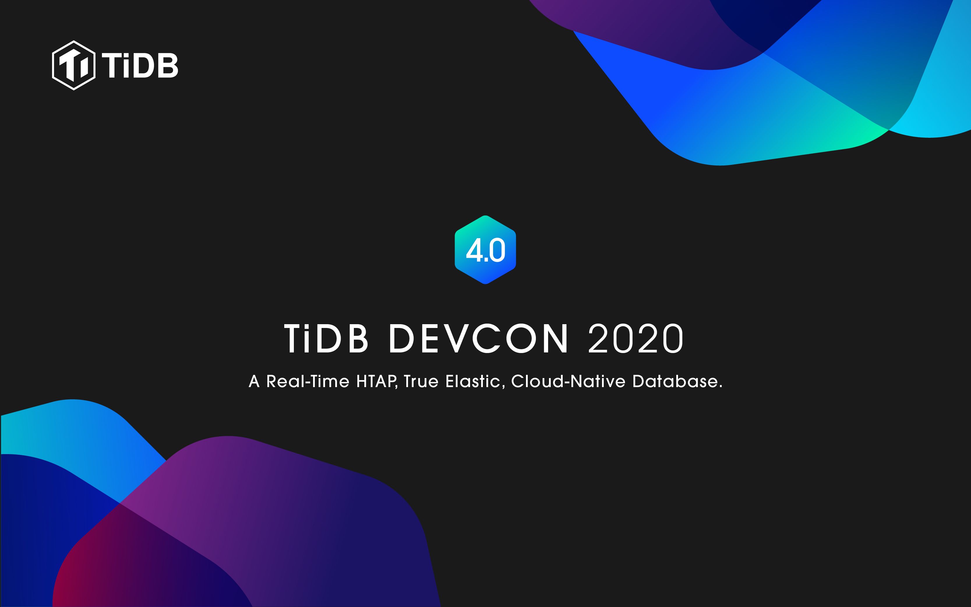 TiDB DevCon 2020